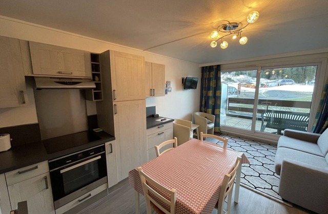 Cozy Studio with Terrace, Ski Locker, and Easy Access to Slopes and Shops