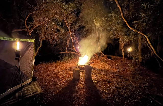 Cozy Tiny Teardrop RV in Beautiful Pensacola with WiFi, AC Sites on 11 acres