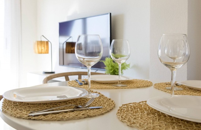 Cozy with mediterranean style, a few meters from the beach.