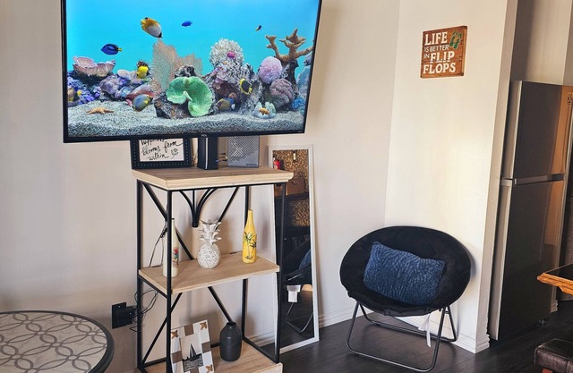 Cute little beach front condo to enjoy, relax, celebrate, and make memories