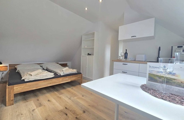 Das Ferienapartment "lüttje Stuuv" Heißt Sie Herzlich Willkommen