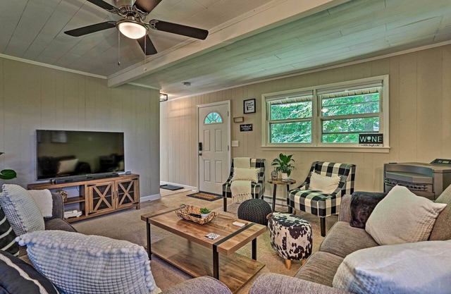 Deck & Gas Grill: Modern East Stroudsburg Home!