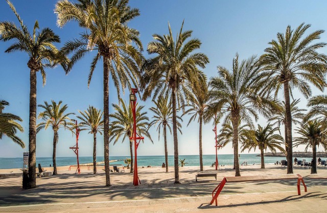 Delight your family with this beachfront vacation rental with shared outdoor pool.