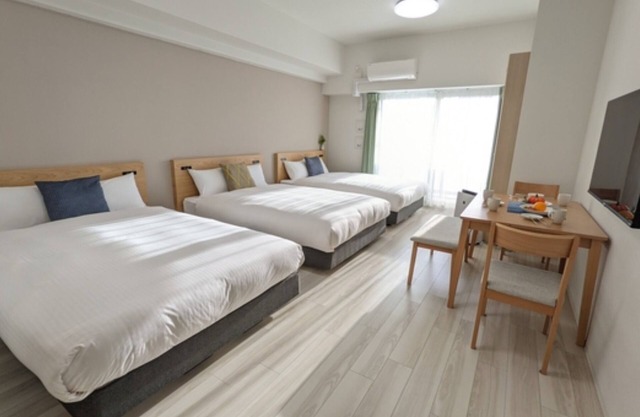 Deluxe triple room Standard plan Namba area wal/Osaka Ōsaka