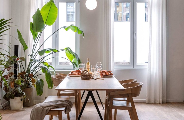 Design apartment with patio near the city center