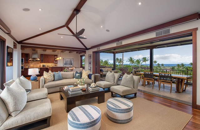 Designer Hali'ipua Sunset Sanctuary ~ Hualalai ~ Fire Pit, Personal Concierge