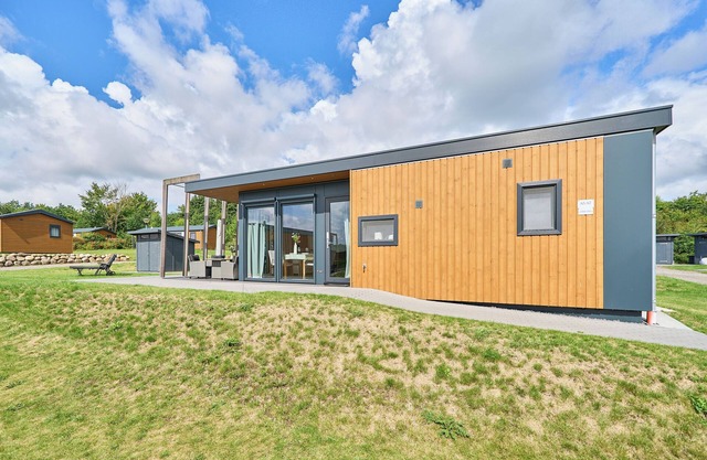Detached vacation home WindSpiel in Seeparx Süsel with terrace and close to the lake