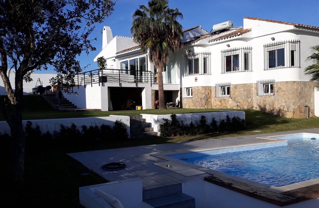 Detached villa private pool and sea views