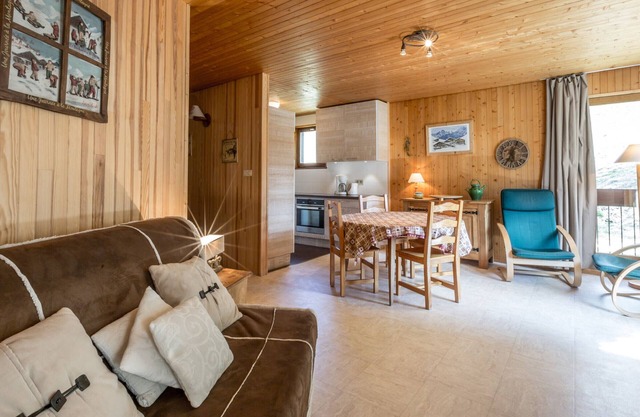 Direct access to slopes, cozy 3-room apartment, pets allowed