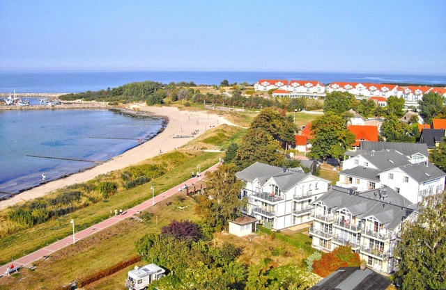 Directly behind the dune, with balcony and sea view - Strandvilla Böck FeWo 10