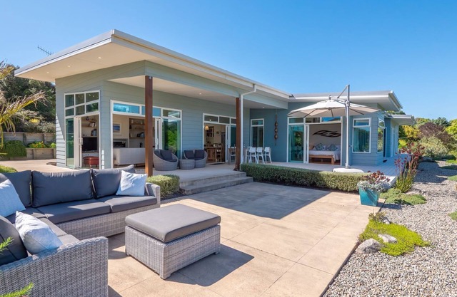 Discover the joy of modern living with the stunning Ruby Bay Haven