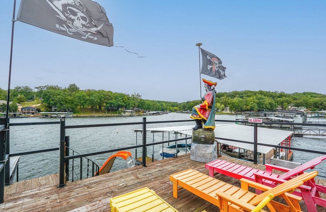 Dock w/Deck & Waterslide: Lake of the Ozarks Gem!