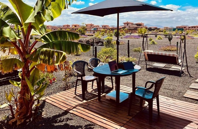 Dog and family-friendly villa with communal pool