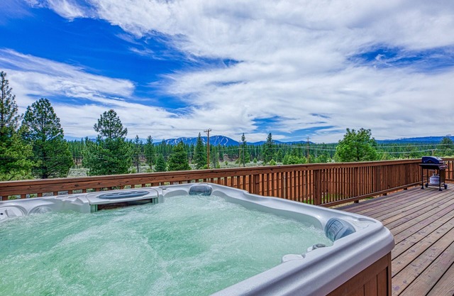 Dog-Friendly Home with Deck, Private Hot Tub, Grill, Wood Fireplace
