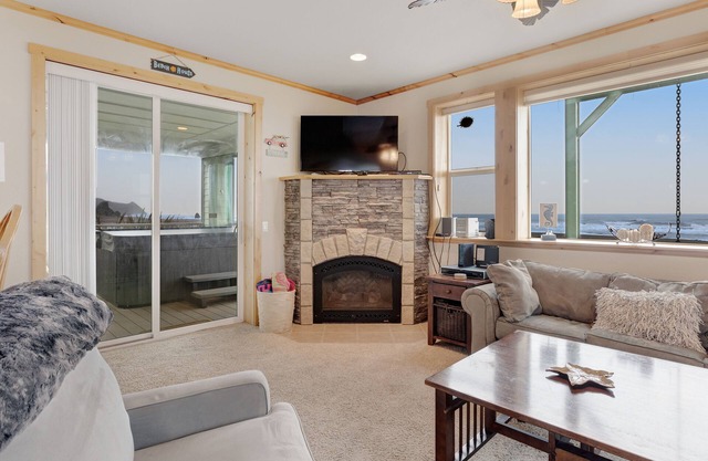 Dog-Friendly Oceanfront Home with Private Hot Tub and Unbeatable Views