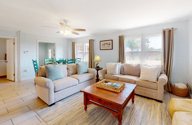 Dog-friendly retreat with a private pool, fenced yard, & AC - close to fishing