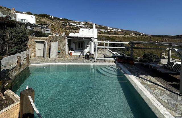 Dolce Vita in Mykonos -private swimming pool