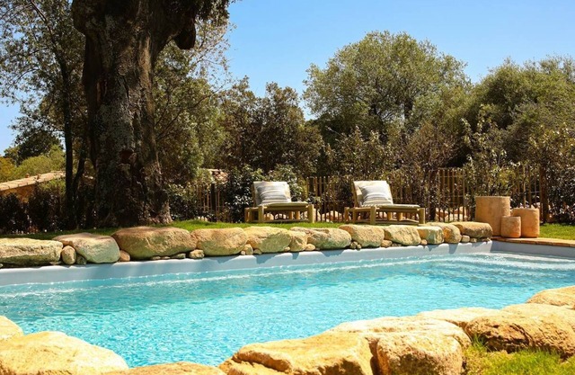 Domaine de Gialla Bergerie Prugna, 6 pers, piscine chauffée, 10 mn plage