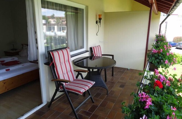 Doppelzimmer Nr. 5 mit Balkon