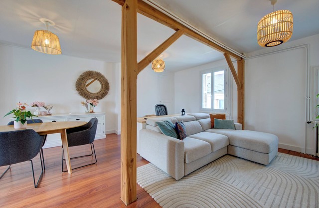 Double gite for 7 people with garden - Near Tours Centre and train station