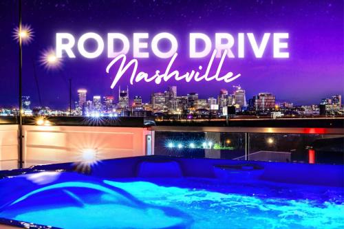 Double Rooftop Decks Hot Tub Karaoke Nashville