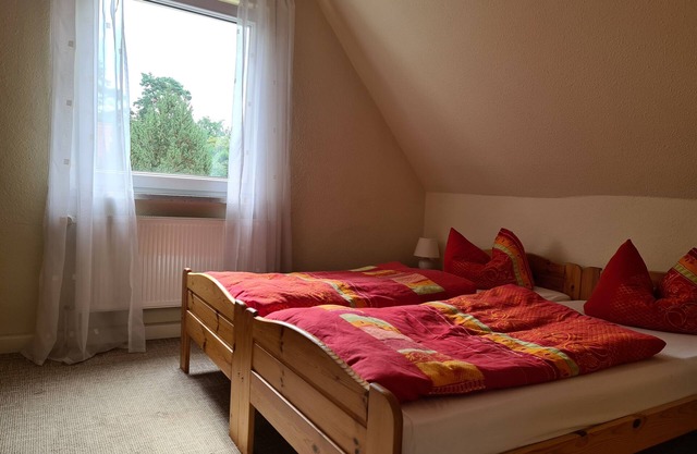 Double room directly opposite Pillnitz Castle