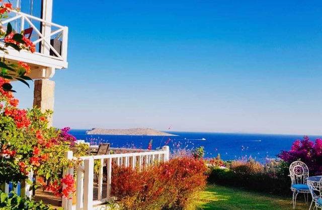 Dream vacation in the Villa Lara in Bodrum Gümüslük for families & couples