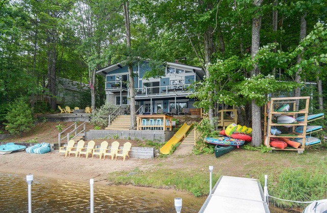Dreamy Belleau Lake Getaway with Beach & Hot Tub!
