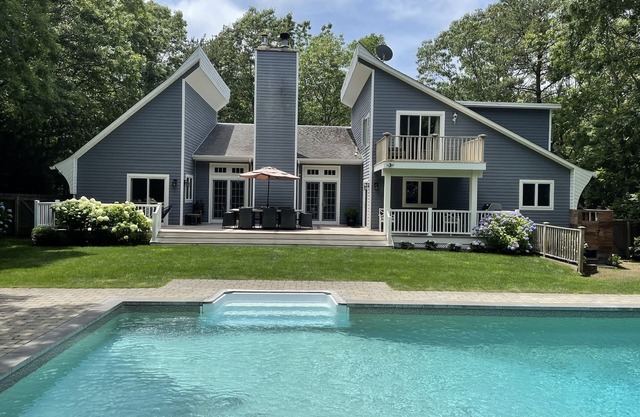 East Hampton Beach House w/Heated Saltwater Pool & 2 Master Suites