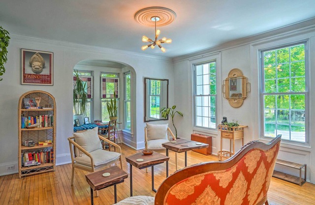 Eclectic Troy Home w/ Hot Tub - Pet Friendly!