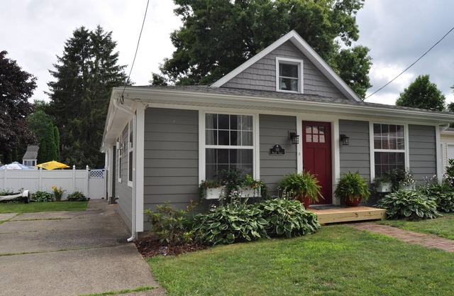 EDINBORO LAKESIDE COTTAGE W/POOL! COMPLETELY REMODELED INSIDE AND OUT.