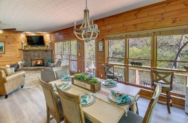 Ellijay Riverfront Escape: Game Room & Fire Pit