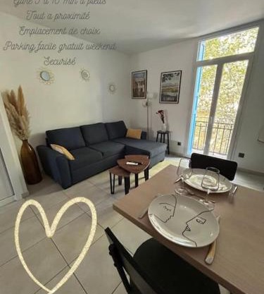 Emplacement idéal SECURISE T2 Cosy Perpignan
