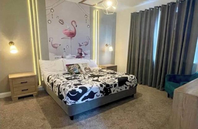 !Enjoy a peaceful stay 4b,4.5bh private pool