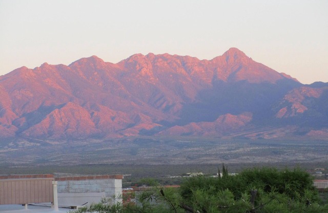 Enjoy Ever-Changing views of the Santa Rita Mountains