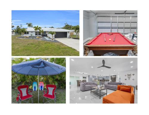 Entire House 3 Bedroom 4 Queen Beds 2 Sofa Beds 3 Mattress Bunk Bed 2 Bath 4 Miles from Fort Myers Beach