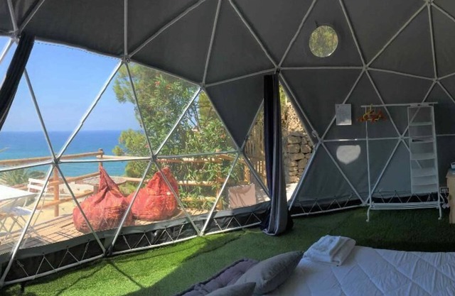 Eremo di Montevergine : Seaview Dome, suspended between sky and sea