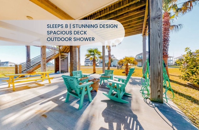 Escape | Steps to Beach | Large Deck | Group Ready