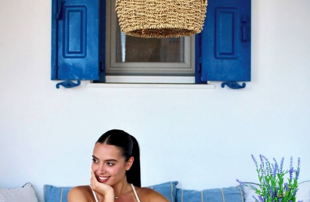 Escape to a beautifully decorated private apartment 150 meters from the sea.