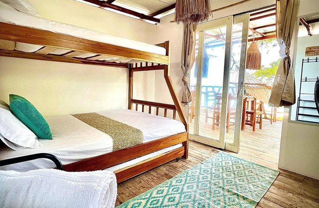 Escape to Paradise! Ocean front room at Shekina Club House - Baru