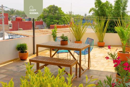 Estancia intima con terraza en Oaxaca Pet Friendly