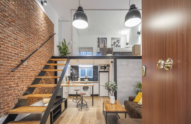 Estiloso apartamento dúplex en Retiro