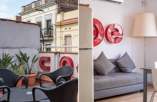 Excellent 2-bedroom apartment with terrace, well connected to downtown