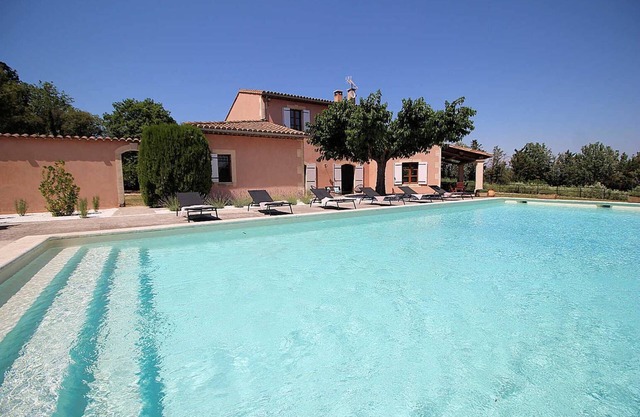 Exceptional landhouse, not overlooked, large pool, Noves, Alpilles, pets allowed (2).