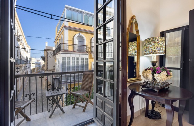 Exclusive Apartment in Palace with Balcony, Wi-Fi and Air Conditioning