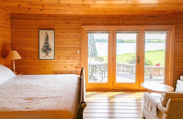 Executive style family cottage on the water