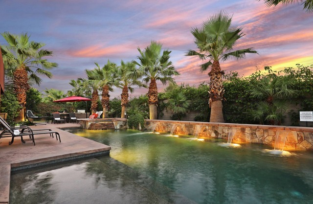 Experience luxury at Paramount, featuring stunning mountain views, a large pool and game room!