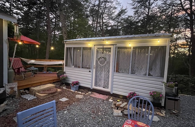 Experience nature with privacy at Comfort Spot Camp & Cottage!n