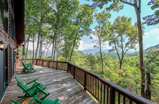 Experience serene mountain views at Hazey View