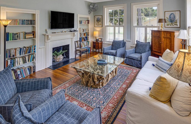 Exquisite historic home on half acre with private garden & walkable location